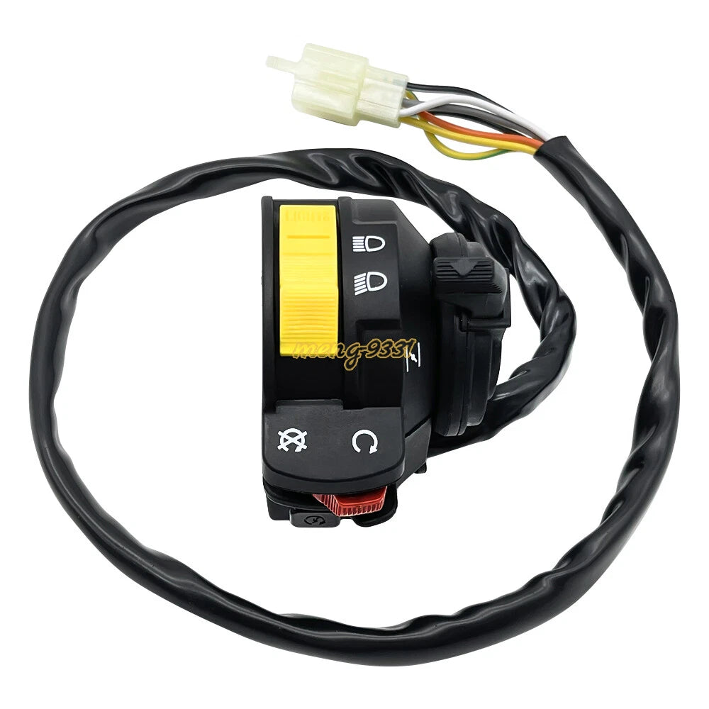 Handlebar Start Run Stop Light Choke Switch for Suzuki LTF250 (1987–1998)