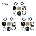 Set of 3 Carburetor Diaphragm Repair Kits for Stihl 040 041 045 051 (RK21-HS)