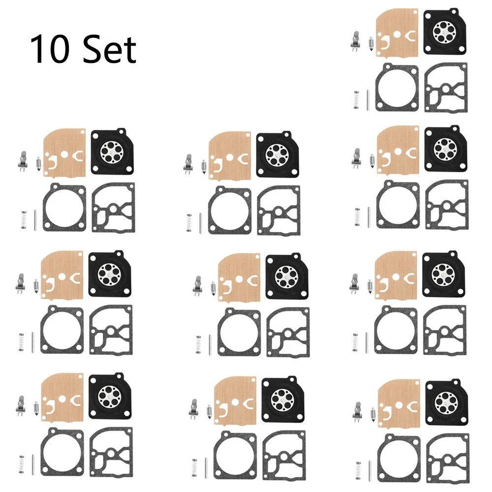 Set of 10 Carburetor Repair Gasket Kit for Stihl MS210 MS230 MS250 (RB-105)