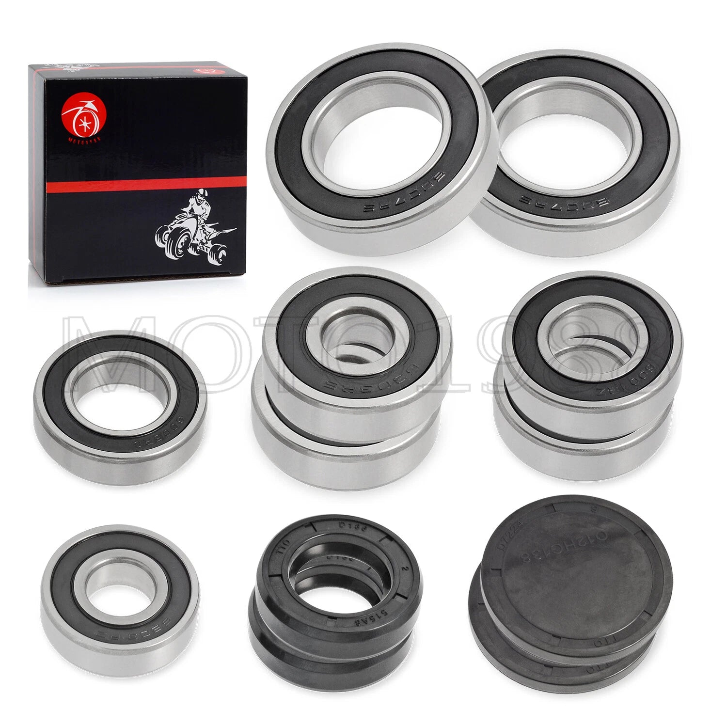 Rear End Bearing Seals Axle Freeze Plugs Kit for EZGO Golf Cart TXT (1994–Present)