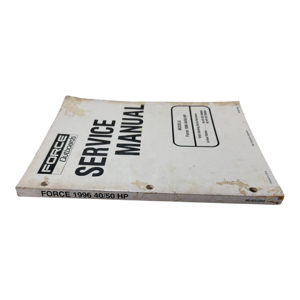 Service Manual for Force Outboards 40/50 HP (1996) 90-831250