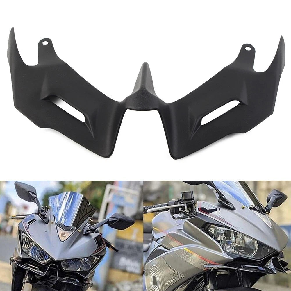 Front Fairing Winglet Aerodynamic Spoiler for Yamaha YZF R3 R25 (2014–2018)