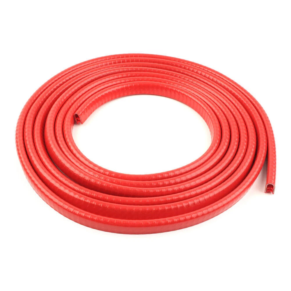 10ft Car Door Trim Strip Edge Lock Guard Moulding Rubber Seal Protector