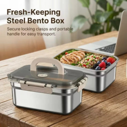 Stainless Steel Food Box for Food Storage (No Year Range Available)