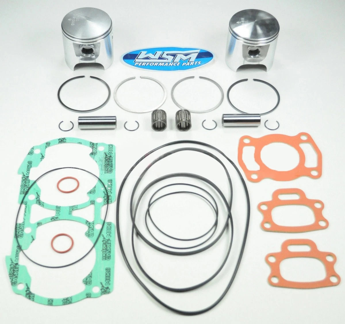 Top End Rebuild Kit for Sea Doo 650 657 SPX GTX XP (1990–1999) - Piston, Gasket 1mm Over