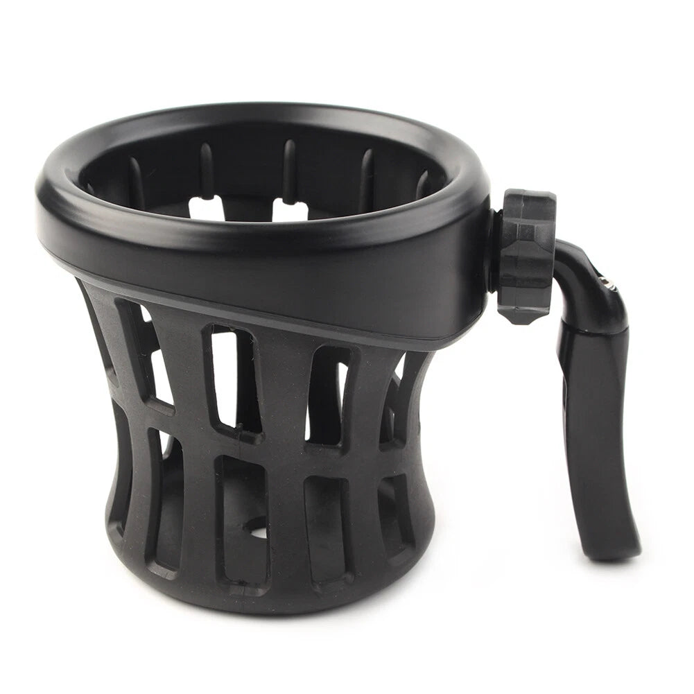 Cup Holder with Mesh Basket for Harley Motorcycle (Universal Fit)