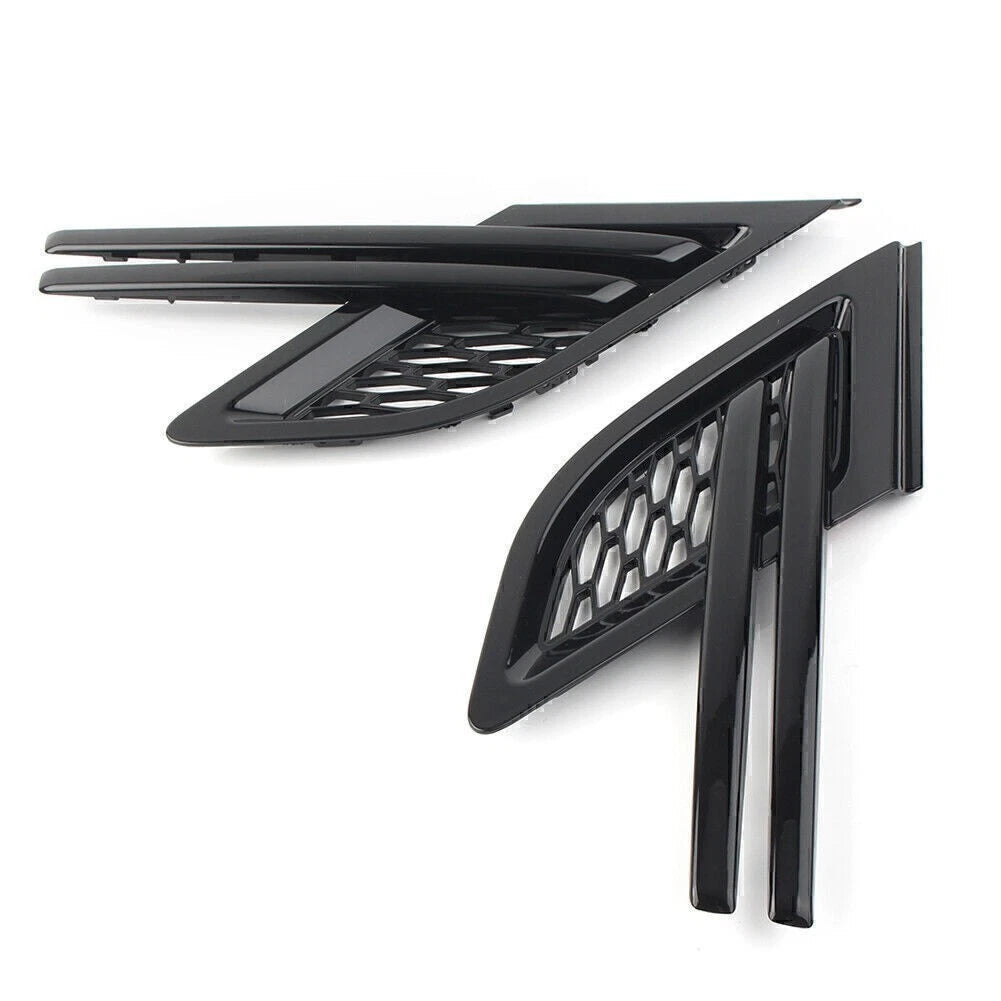 Side Grille Mesh Grill Vent for Land Rover Range Rover Sport (2014–2017) Black