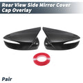 Rearview Mirror Cover Overlay Replacement for Mazda CX-5 (2015–2016)