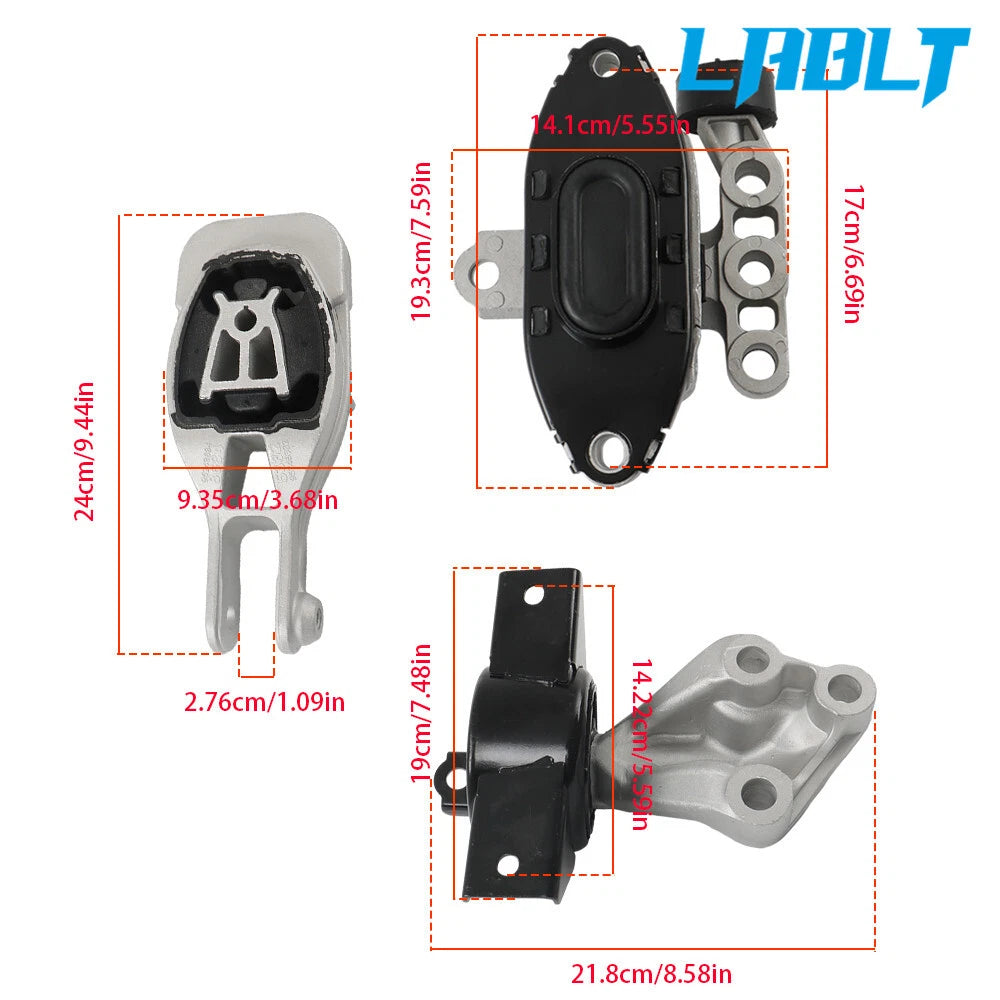 Engine & Transmission Mounts for Chevrolet Sonic (2013–2016) 1.8L L4
