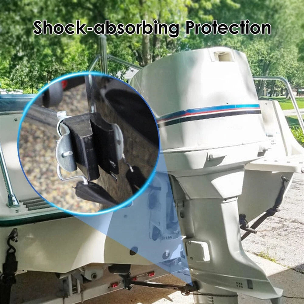 Rubber V-Block Transom Saver for Tracker Marine Y-Frame (181440)