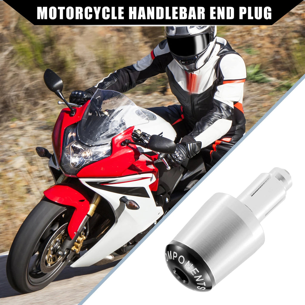 2X Handlebar End Plug 7/8" for Honda Motorcycle