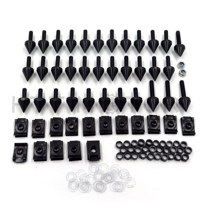 Aluminum Fairing Bolts Kit for Yamaha YZF R1 (2004–2006) - Black