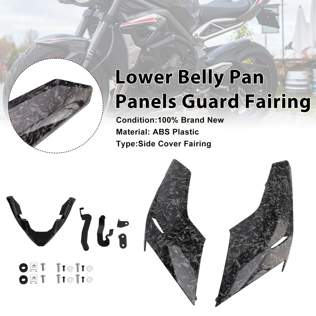 Lower Belly Pan Guard for Street Triple 765 R/RS (2020–2022)