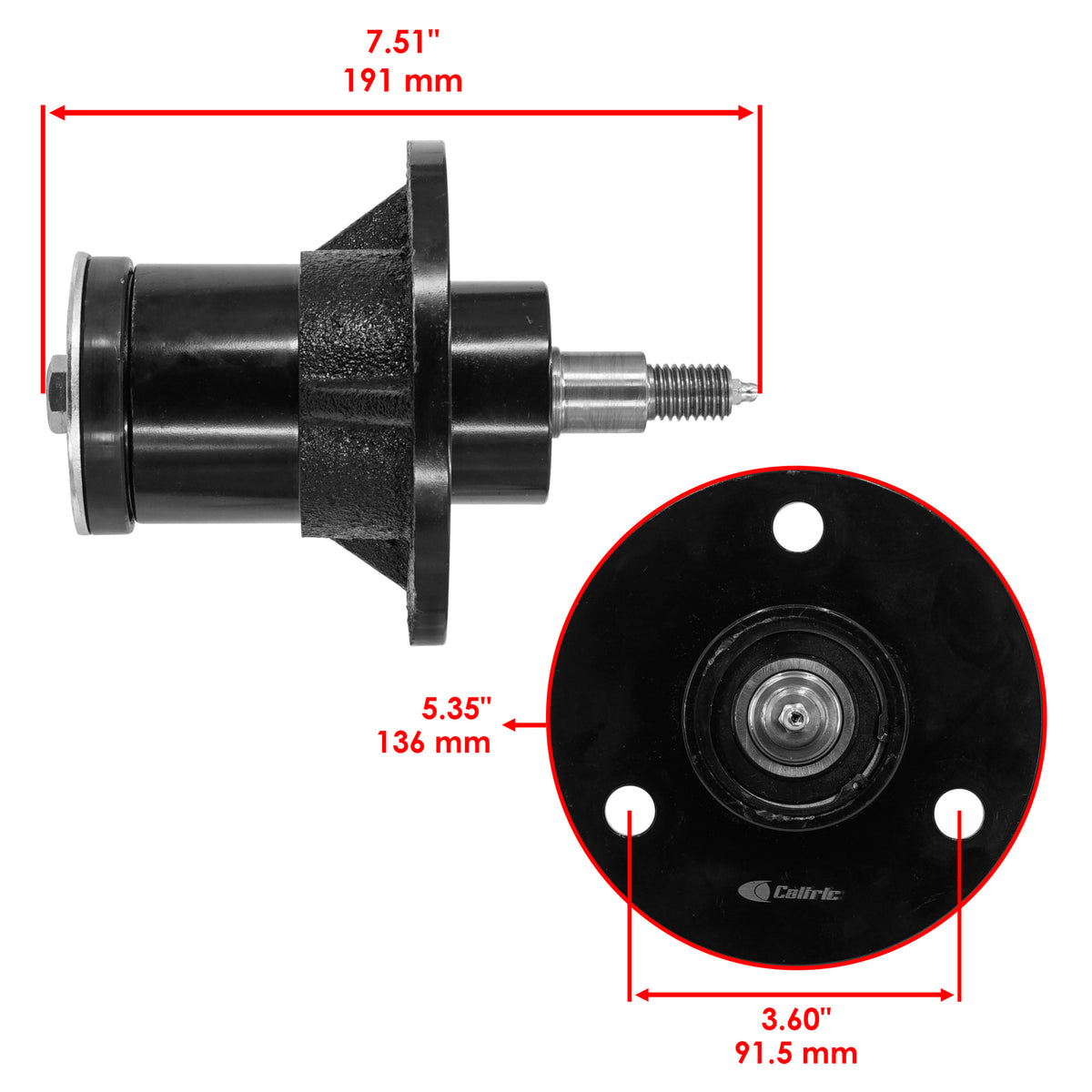 Deck Spindle Assembly Replacement for Bush Hog EFM480 48 49 55 61 Inch (2010–2010)