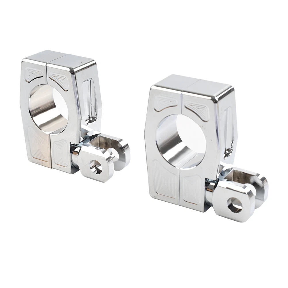 Engine Guard Highway Crash Bar Mount Foot Peg Clamp Bracket for Harley