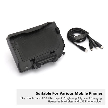 For BMW R1250GS R1200GS R1300GS Wireless Charger Mobile Navigation Bracket Stand