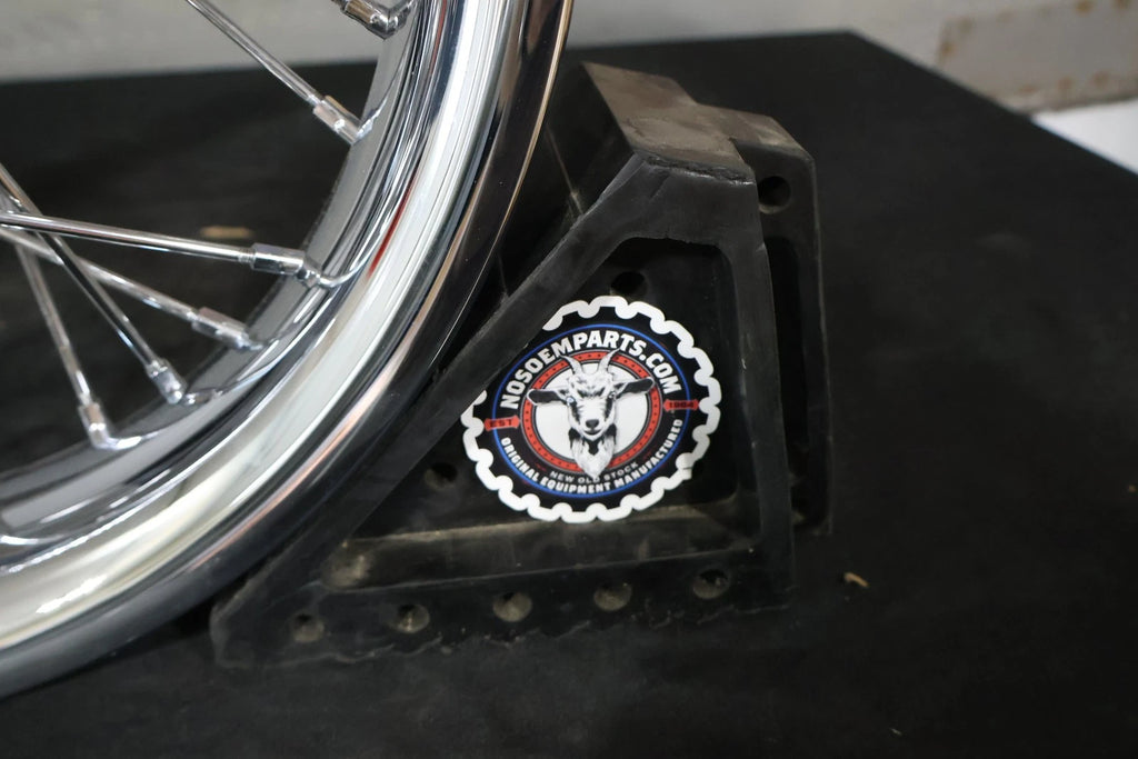 OEM Smooth Chrome Front Wheel for Harley-Davidson Touring (2009–2023)