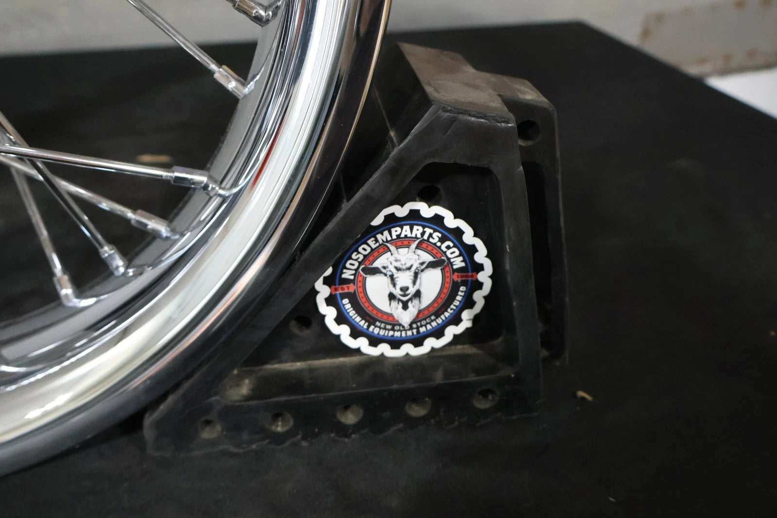 OEM Smooth Chrome Front Wheel for Harley-Davidson Touring (2009–2023)