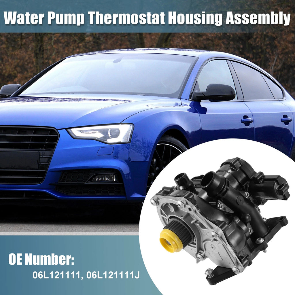 Water Pump Thermostat Housing Assembly for Audi A3 A4 A5 TT (2004–2015)