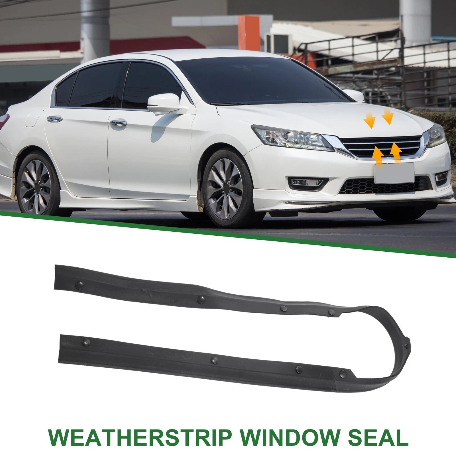 Front Engine Hood Sealing Strip Replacement for Honda Accord (2008–2012)