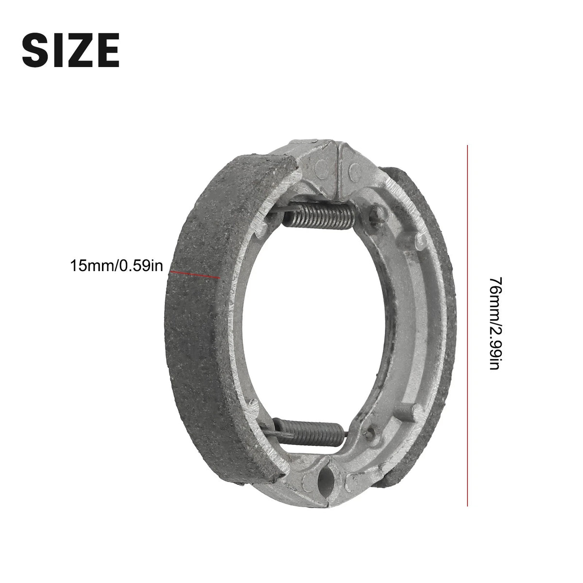 Rear Brake Shoes for