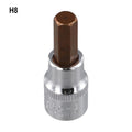Drive Bit Socket Set H3-H10 for (47mm, T55)