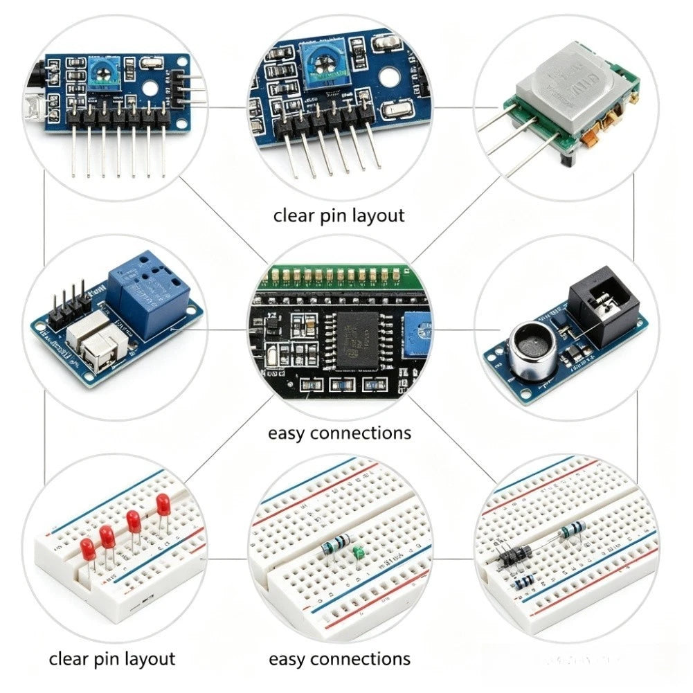 Sensor Module Bundle for Electronics Project (Temperature, Humidity)