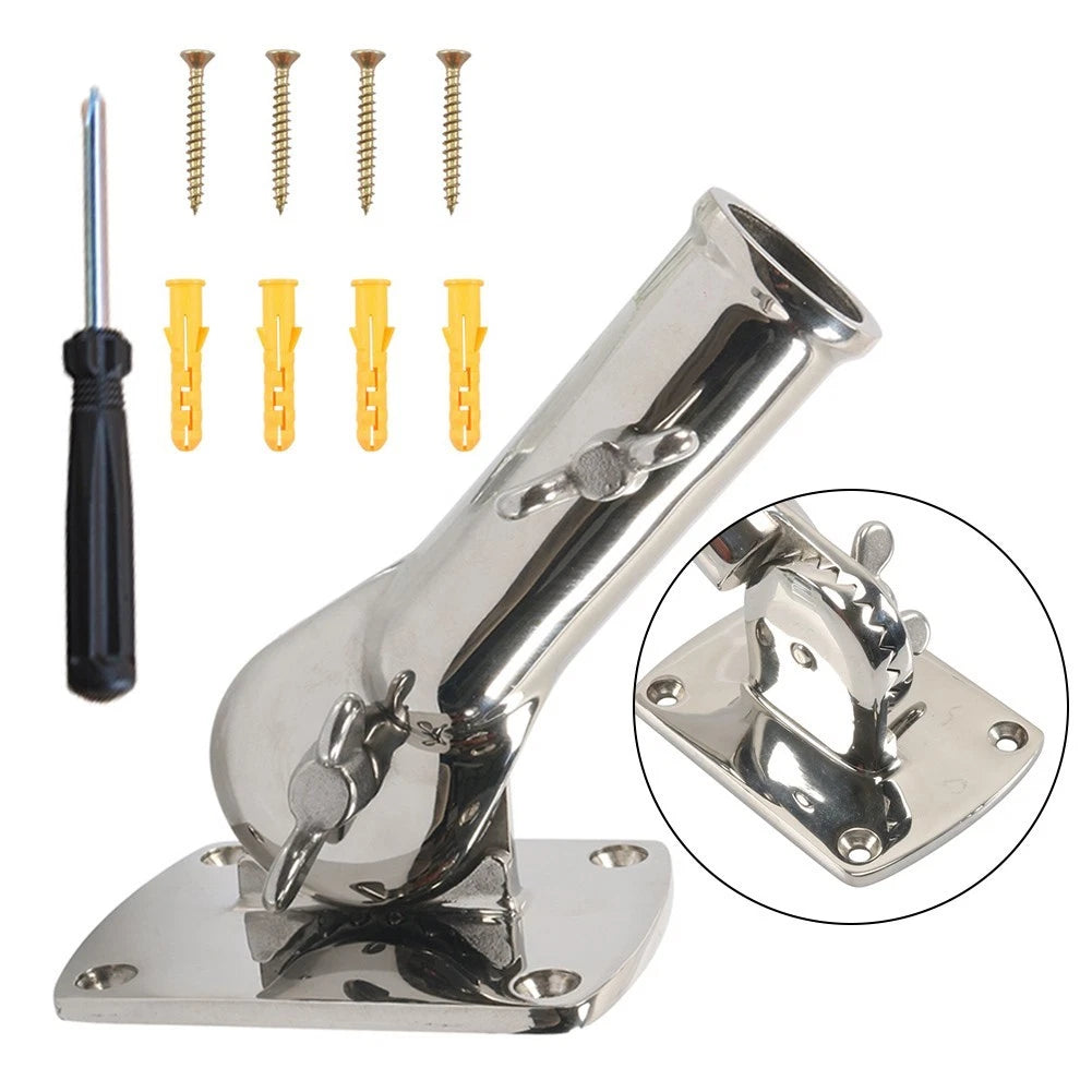 Flag Pole Holder for Marine Flag Pole (Anti-Rust)
