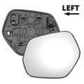 Left Side Mirror Glass White w Back Non Heated for Honda HRV (2014–2020)