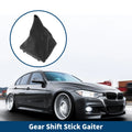 Gear Shift Stick Gaiter Black Leather Replacement for BMW F30 F31 (2012–2018)