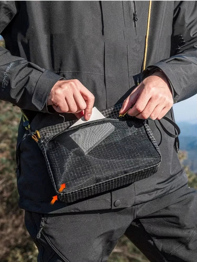 Compact Toiletry Bag for Camping and Daily Use (22x16x7.8cm)