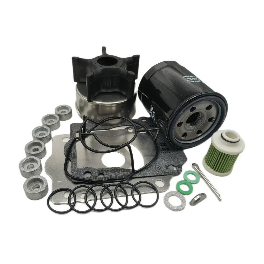 Maintenance Service Kit for Suzuki Outboard DF150 DF175 DF200 (2000–2023) 17400-96832 15412-92J00