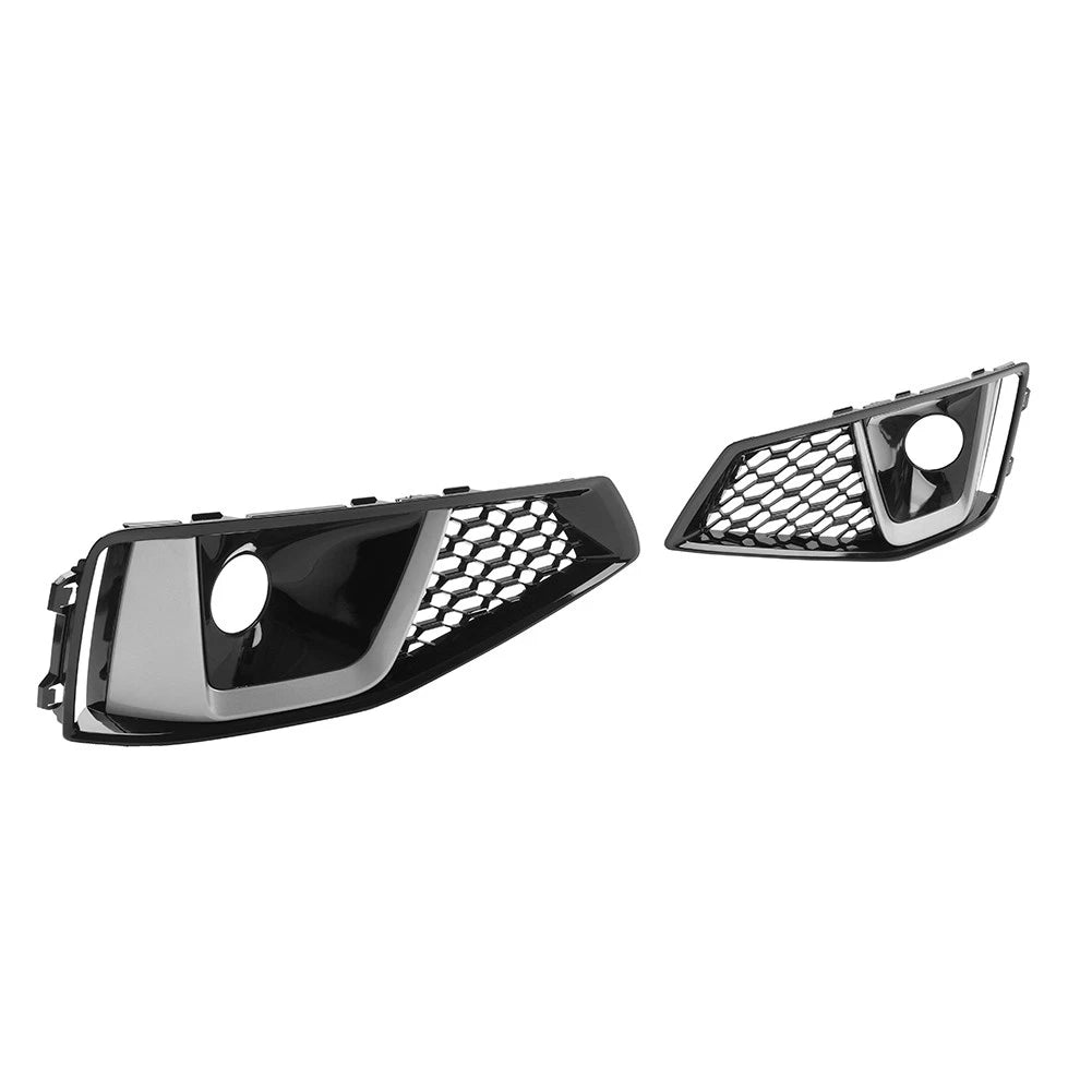 Front Bumper with Honeycomb Fog Light Grill for Audi A4 S4 (2019–2020)