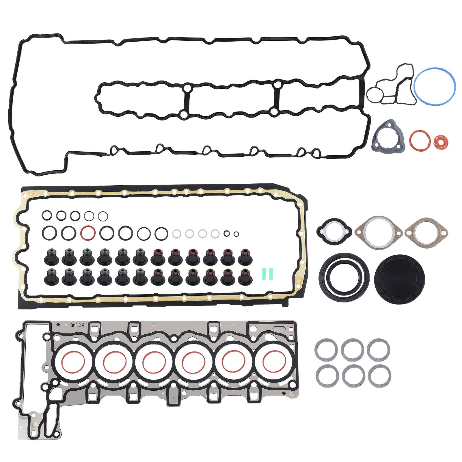 MLS Cylinder Head Gasket Kit for BMW 335i E90 E92 535i E60 135i E82 (2007–2013)