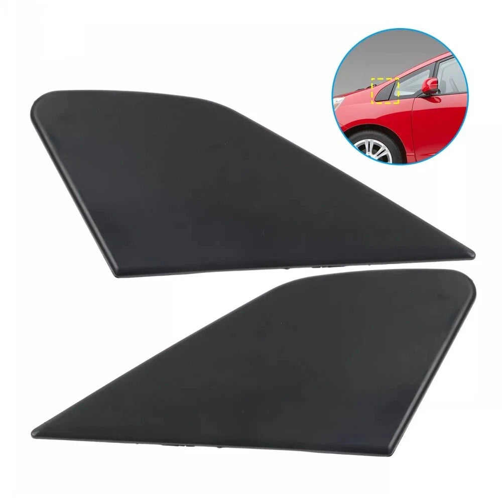 Left & Right Front Door Garnish Window Glass Trim Plate For Honda Fit 2009-2013