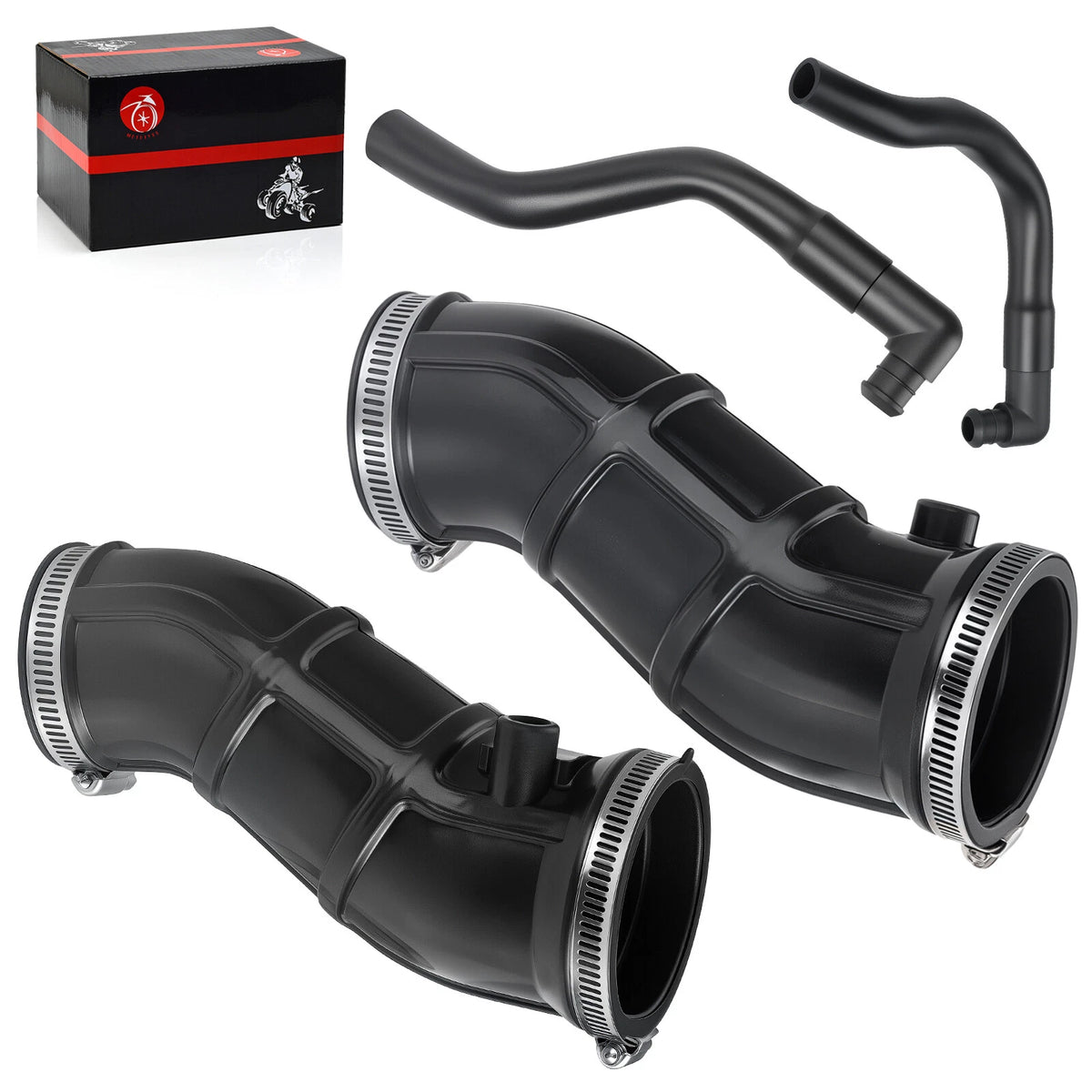 Left + Right Intake Tube & Pipe for Yamaha Raptor 660R (2001–2005)