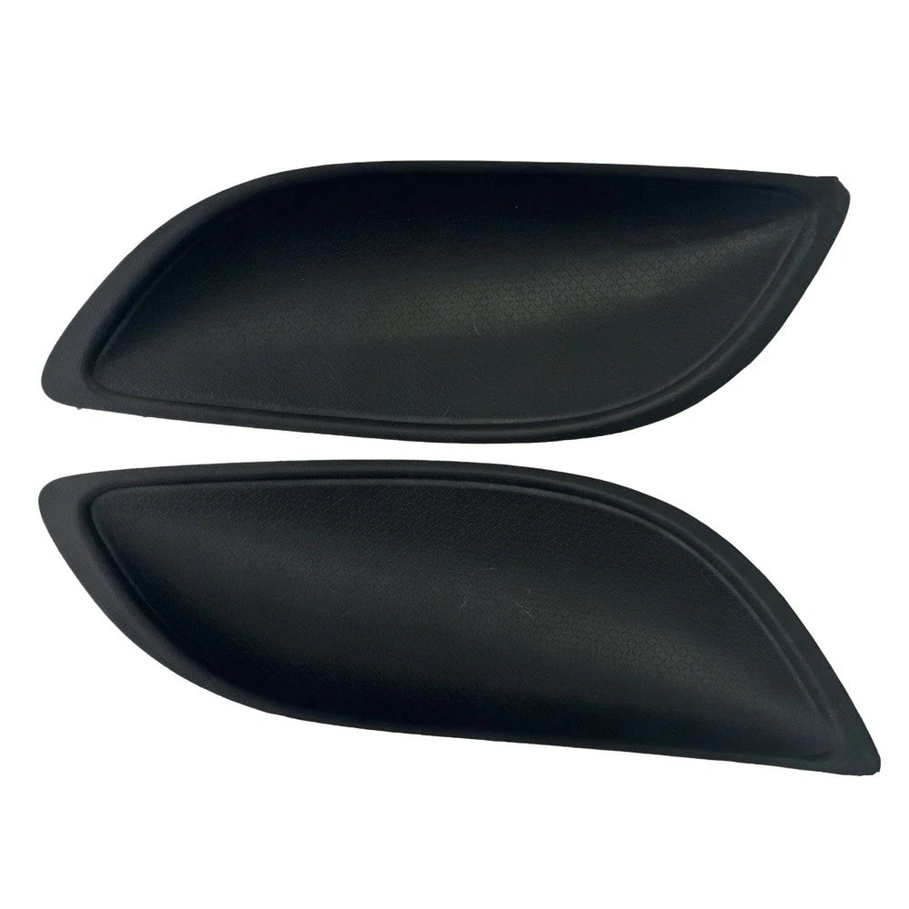 Pair Front Bumper Fog Light Hole Cover For Toyota Yaris 2008-2011 Hatchback Only
