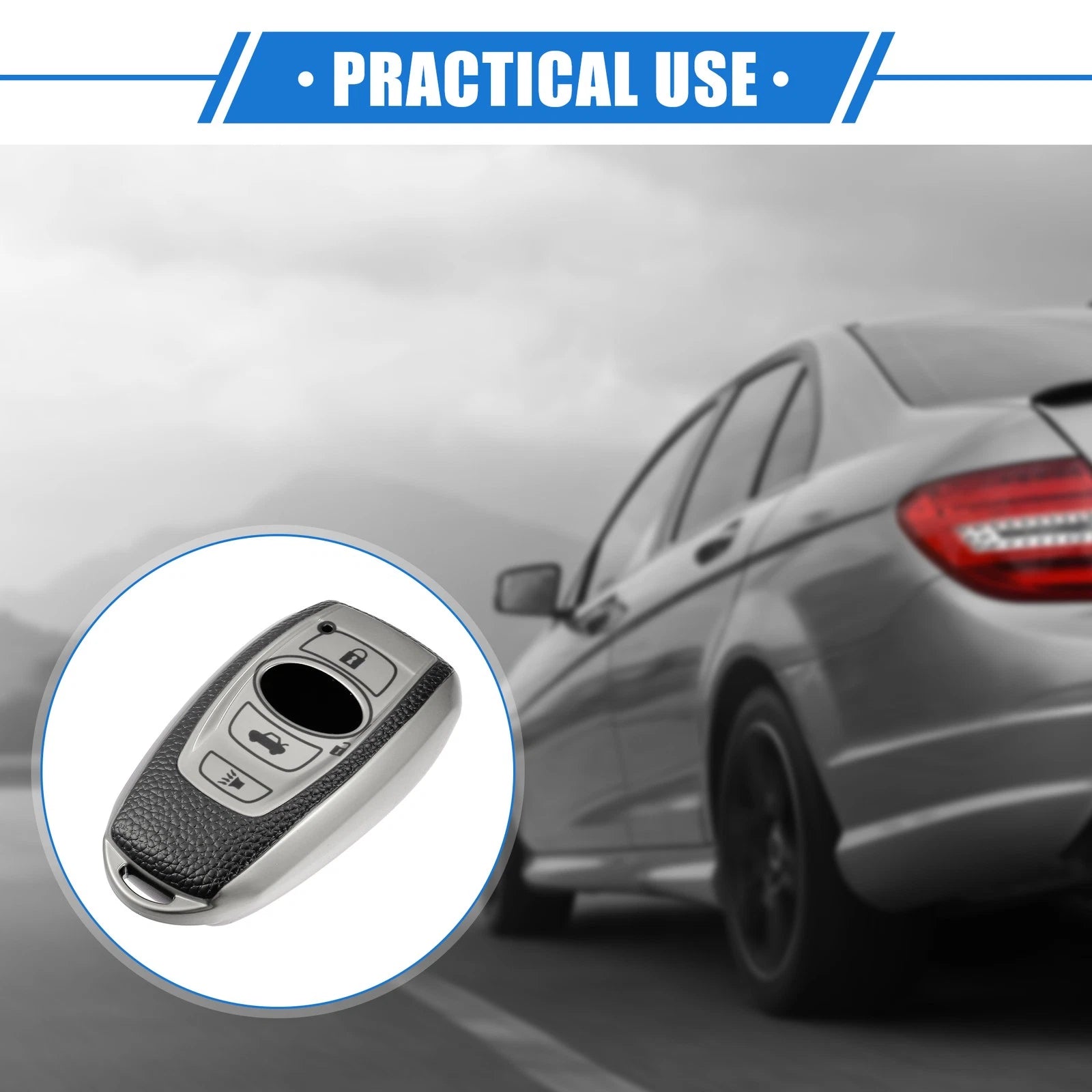Smart Remote Key Shell 4 Button Replacement for Subaru Ascent (2019–2022)
