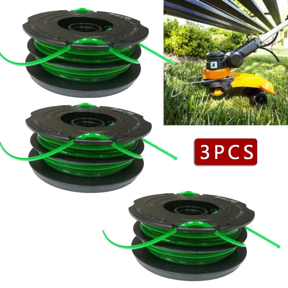 3 Pack Replacement Spools for Black And Decker GH1000/GH2000/GH1100 # DF-080-3