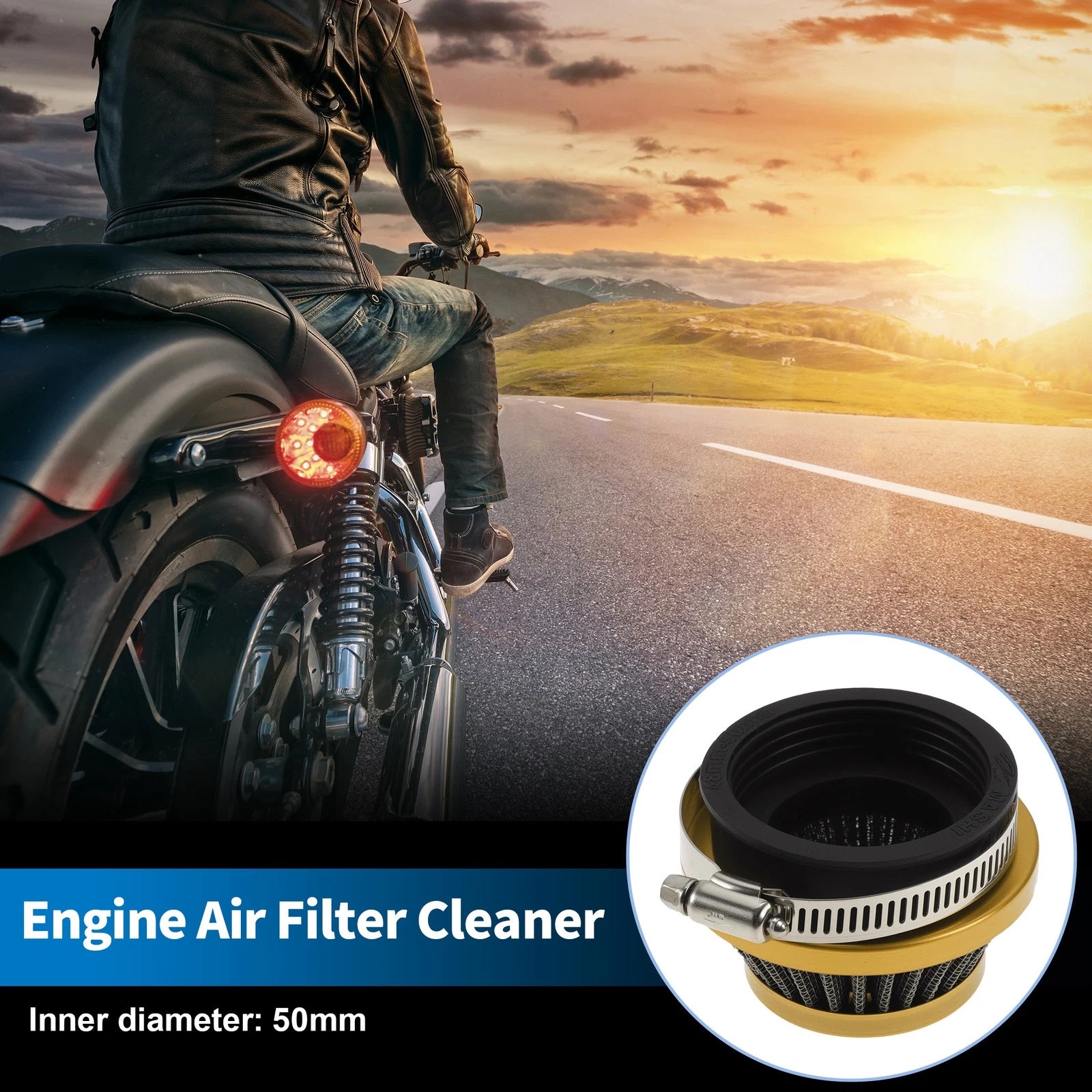Air Filter for Motorcycle (50mm)