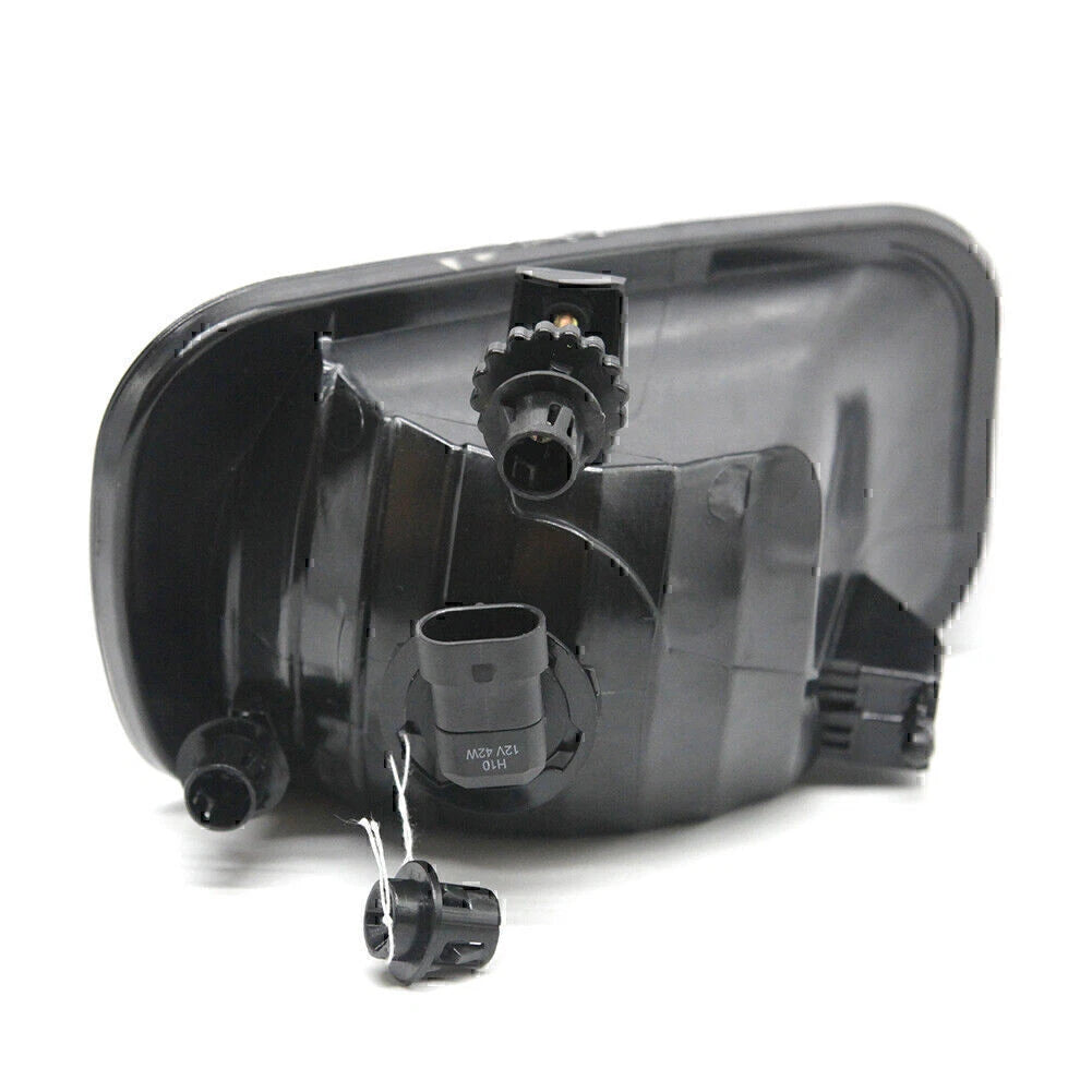 2X Black Front Fog Light Lamps for Dodge Ram 1500 2500 3500 (2009–2012)
