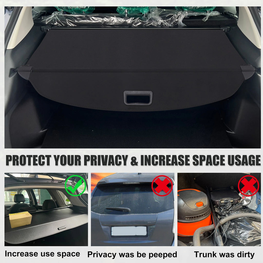 Retractable Cargo Cover for Nissan Kicks (2018–2023)