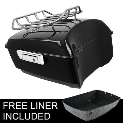 King Trunk Top Luggage Rack for Harley Touring Electra Road Glide (2014–2026)