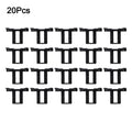 20Pcs Polymer Drainage Clips for Solar Panels