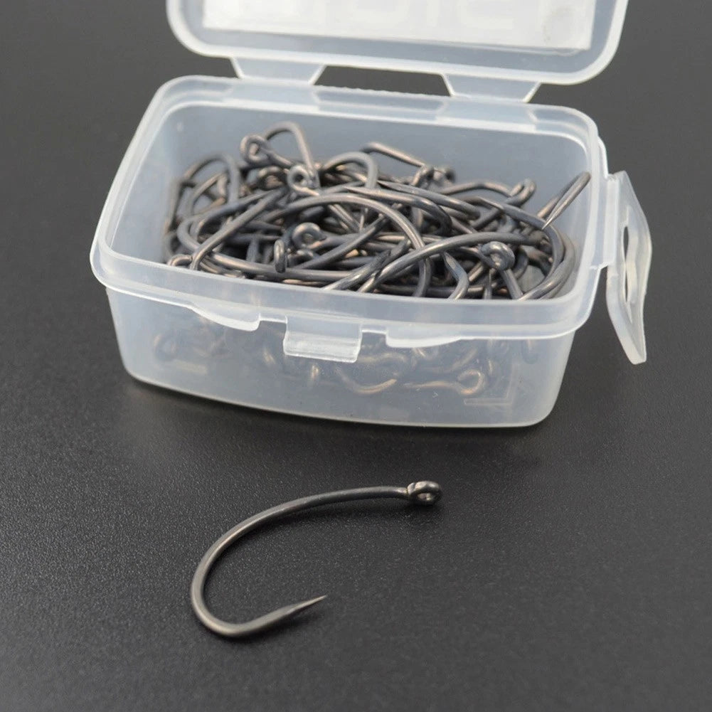 Long Shank Carp Fishing Hooks for Real Carp (Pcs Per Pack)