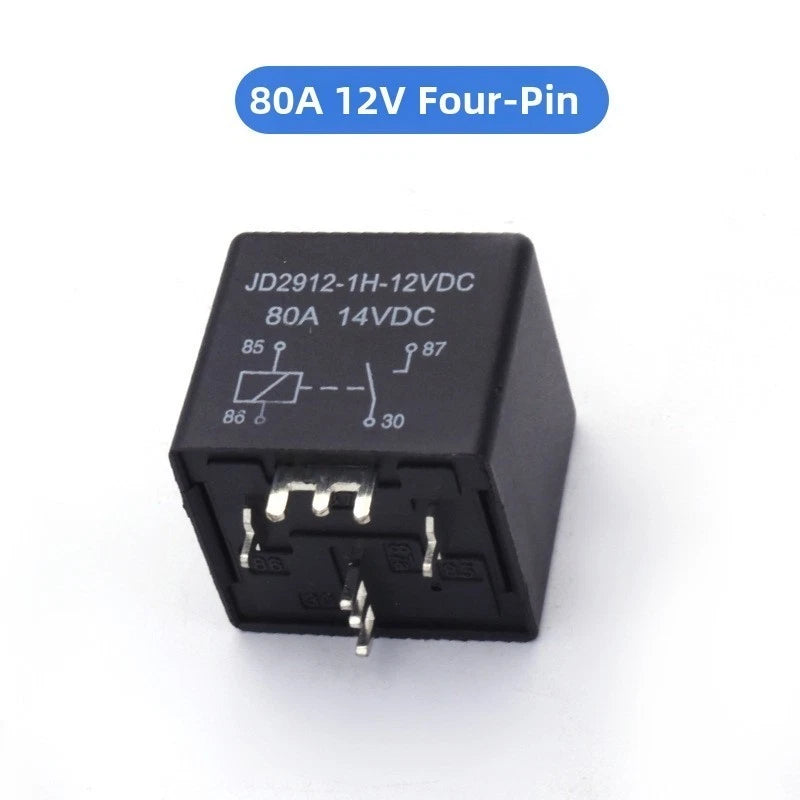 80A Sealed Relay for Automotive Systems (12V 24V)