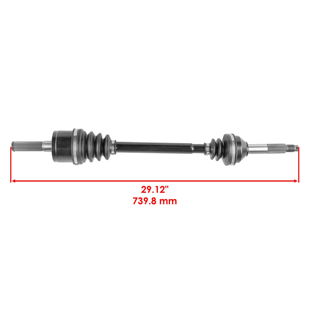 CV Joint Axle Set Front Rear Replacement for Kawasaki Teryx 750 KRF750 (2008–2011)