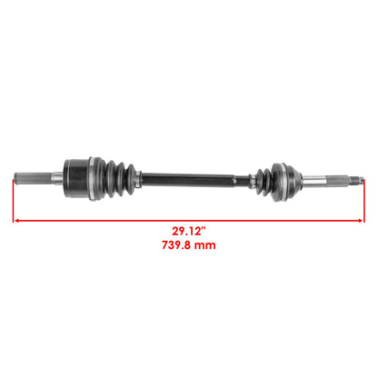 CV Joint Axle Set Front Rear Replacement for Kawasaki Teryx 750 KRF750 (2008–2011)