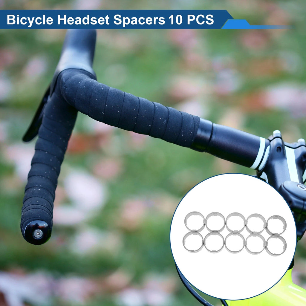 Headset Spacers 15mm Replacement for 1-1/8" Fork Tube (10 Pack) (2000–2000)