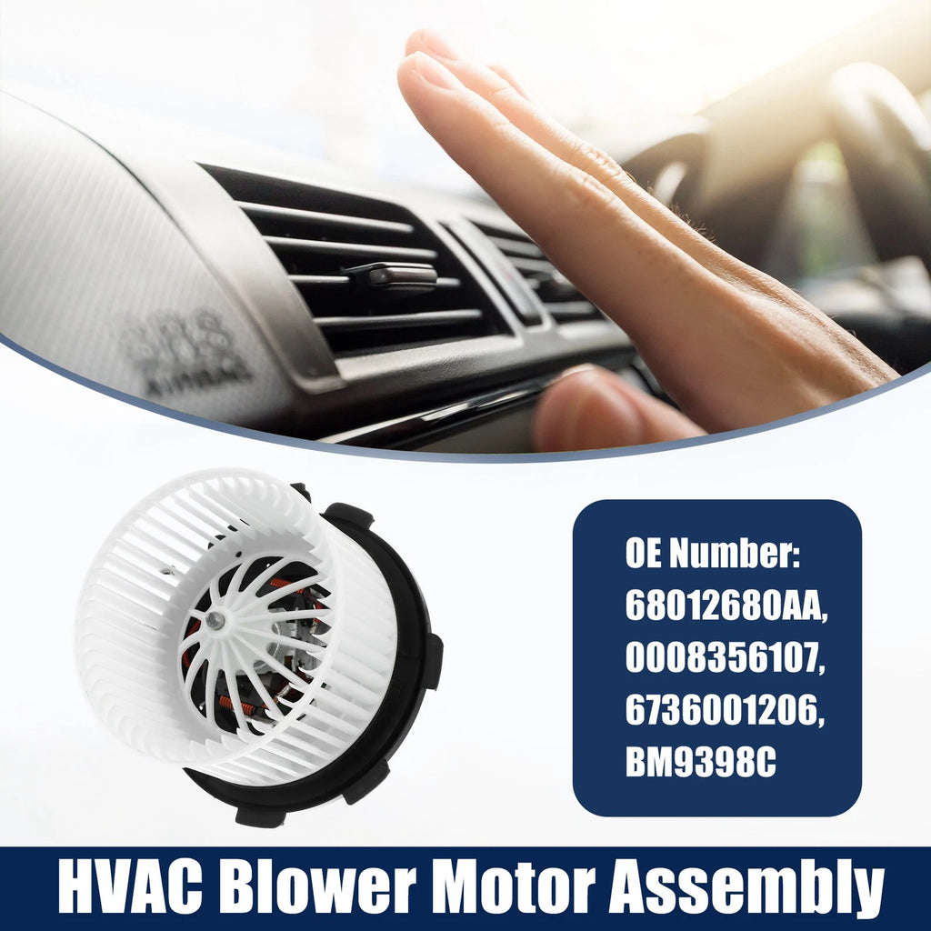 AC HVAC Heater Blower Motor Replacement for Dodge Sprinter 2500 (2004–2018)